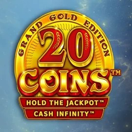 Official Slots logo: 20 Coins Grand Gold Edition by Wazdan at Uspin Casino