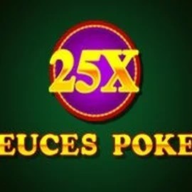 25x Deuces Poker by iSoftBet, showcased at u-spin.eu – game logo