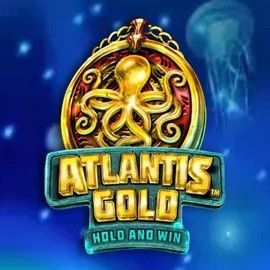 Atlantis Gold slot logo by SYNOT Games at Uspin Casino