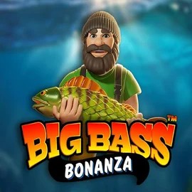 Big Bass Bonanza slot logo by Pragmatic Play at Uspin Casino