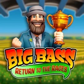 Big Bass Return to the Races logo – Slots by Pragmatic Play at Uspin Casino