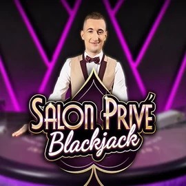 Blackjack Salon Privé slot icon by Ezugi, available at Uspin Casino