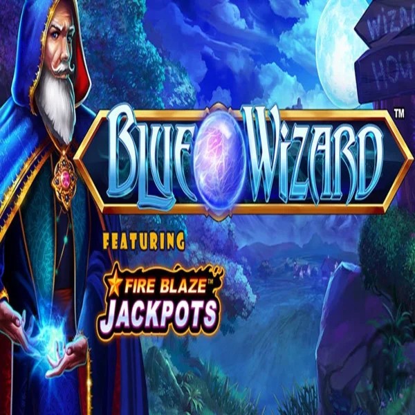 Enjoy Blue Wizard Fire Blaze Jackpots by Rarestone Gaming – logo hosted on u-spin.eu