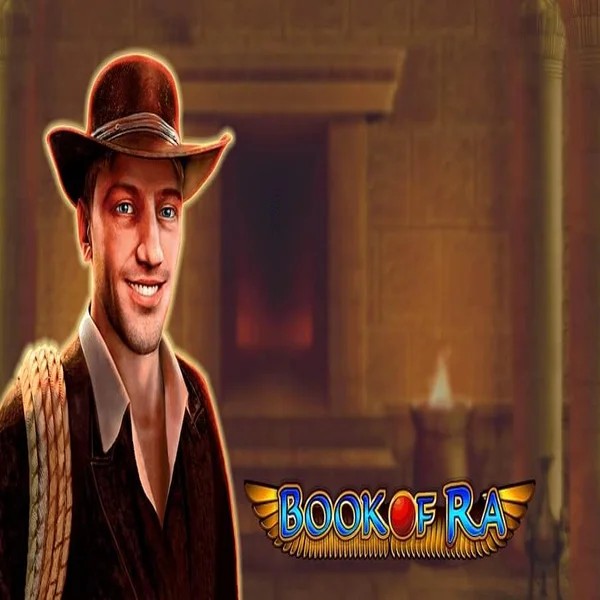 Book of Ra slot visual from Greentube available on u-spin.eu