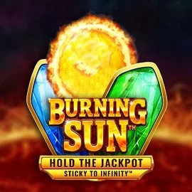 Burning Sun online game logo by Wazdan on u-spin.eu