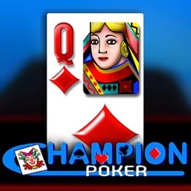 Champion Poker slot visual from Spin2Win available on u-spin.eu