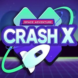 Crash X logo – Casino Games by Turbo Games at Uspin Casino