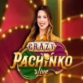 Live Casino logo of Crazy Pachinko from Evolution at Uspin Casino