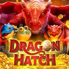 Official Slots logo: Dragon Hatch by PG Soft at Uspin Casino