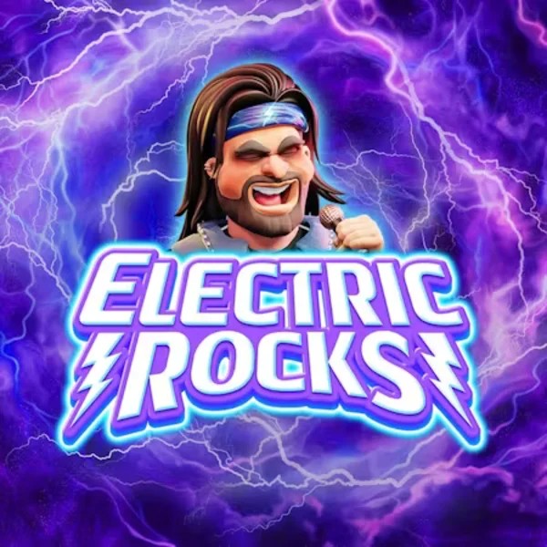 Electric Rocks by Inspired Gaming, showcased at u-spin.eu – game logo