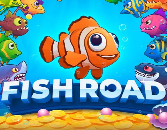 Fish Road online game logo by InOut on u-spin.eu