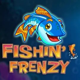 Fishin Frenzy logo by Blueprint Gaming at Uspin Casino