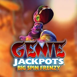 Genie Jackpots: Big Spin Frenzy logo by Blueprint Gaming at Uspin Casino