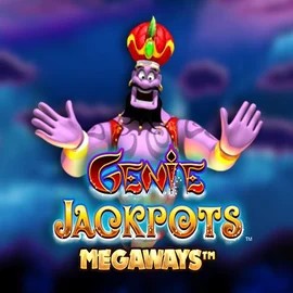 Genie Jackpots Megaways by Blueprint Gaming, showcased at u-spin.eu – game logo