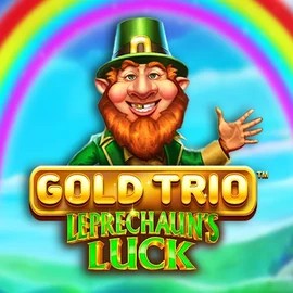 Gold Trio Leprechaun's Luck slot icon by Playtech, available at Uspin Casino