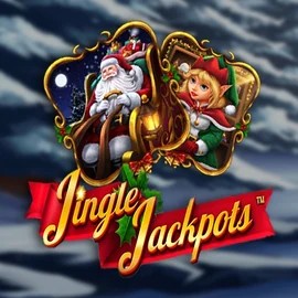 Jingle Jackpots logo – Jackpots by Dragon Gaming at Uspin Casino