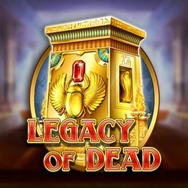 Legacy of Dead casino game by Play'n GO – featured logo at Uspin Casino