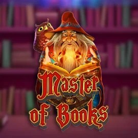 Master of Books game by Swintt – logo hosted on Uspin Casino