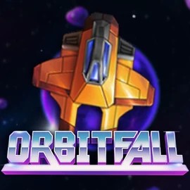 Orbitfall game by ELK Studios – logo hosted on Uspin Casino