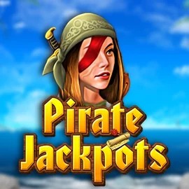 Pirate Jackpots logo by Belatra Games Uspin Casino