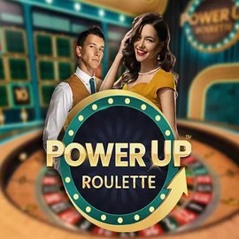 PowerUP Roulette online game logo by Pragmatic Play on u-spin.eu