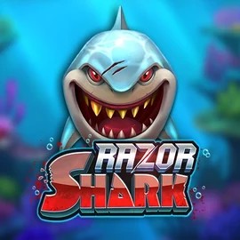 Razor Shark logo – Slots by Push Gaming at Uspin Casino