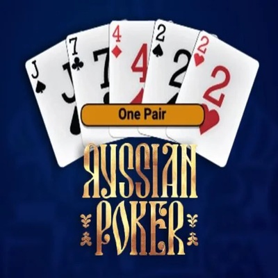 Russian Poker slot icon by OneTouch Games, available at Uspin Casino