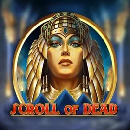 Slots logo of Scroll of Dead from Play'n GO at Uspin Casino