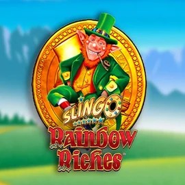 Slingo Rainbow Riches by Gaming Realms, showcased at u-spin.eu – game logo