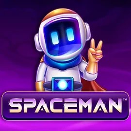 Official Casino Games logo: Spaceman by Pragmatic Play at Uspin Casino