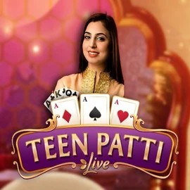 Teen Patti logo by Evoplay at Uspin Casino