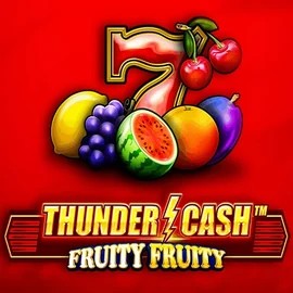 Thunder Cash Fruity Fruity by Novomatic, showcased at u-spin.eu – game logo