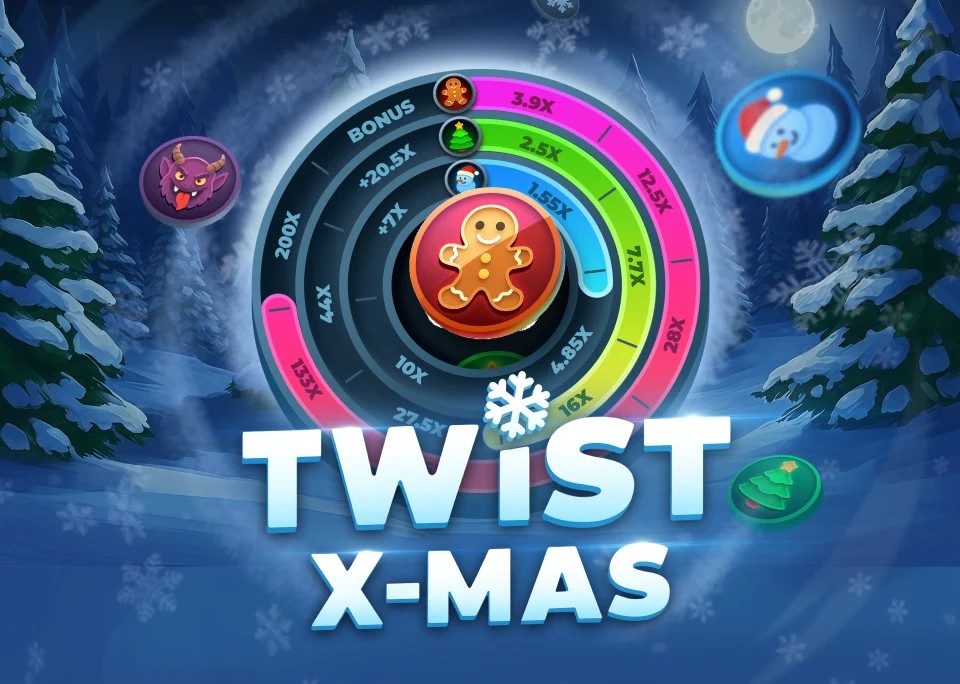 Play Twist X-mas slot by InOut on u-spin.eu