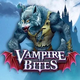 Vampire Bites online game logo by Amusnet Interactive on u-spin.eu