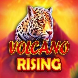 Volcano Rising slot logo by RubyPlay at Uspin Casino