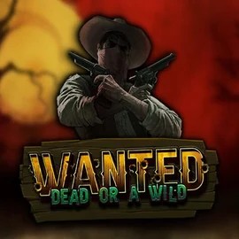 Wanted Dead or a Wild logo by Hacksaw Gaming at Uspin Casino