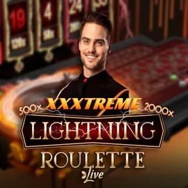 XXXtreme Lightning Roulette slot visual from Evolution available on u-spin.eu